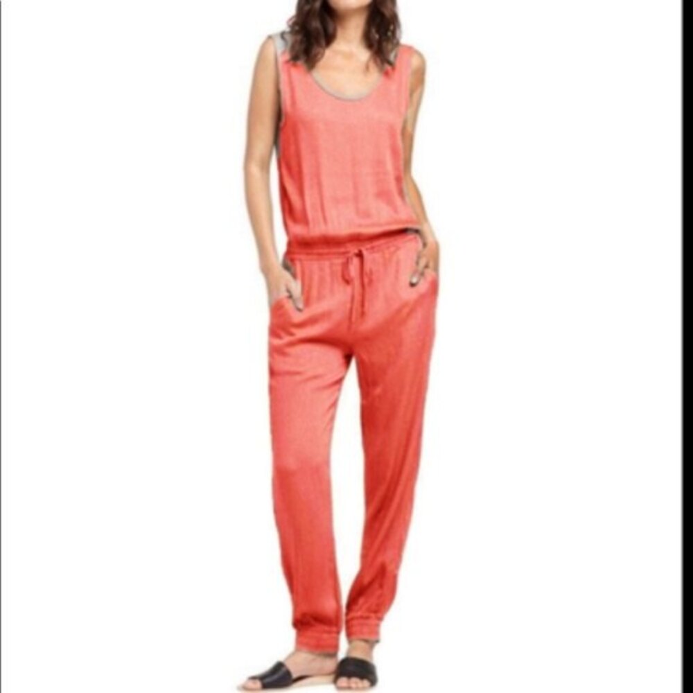 Onia Susie Jumpsuit in Spanish Red XS